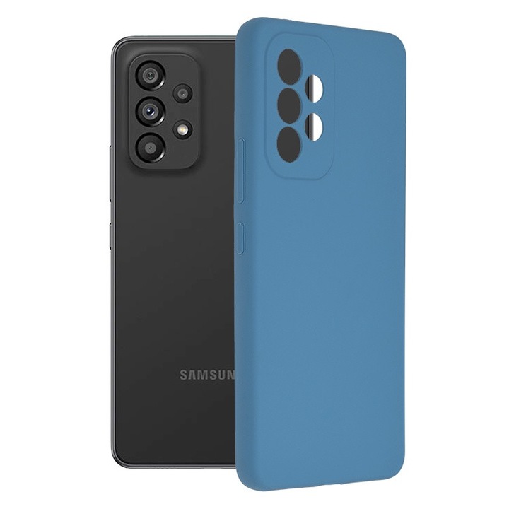 Калъф с висока защита за Samsung Galaxy A53 5G, Urban Sol, L45, силикон, прозрачно син