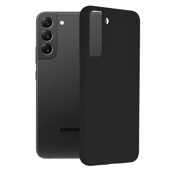 Калъф с висока степен на защита за Samsung Galaxy S22 Plus 5G, Sol Safe, Z24, силикон, интензивен тъмен