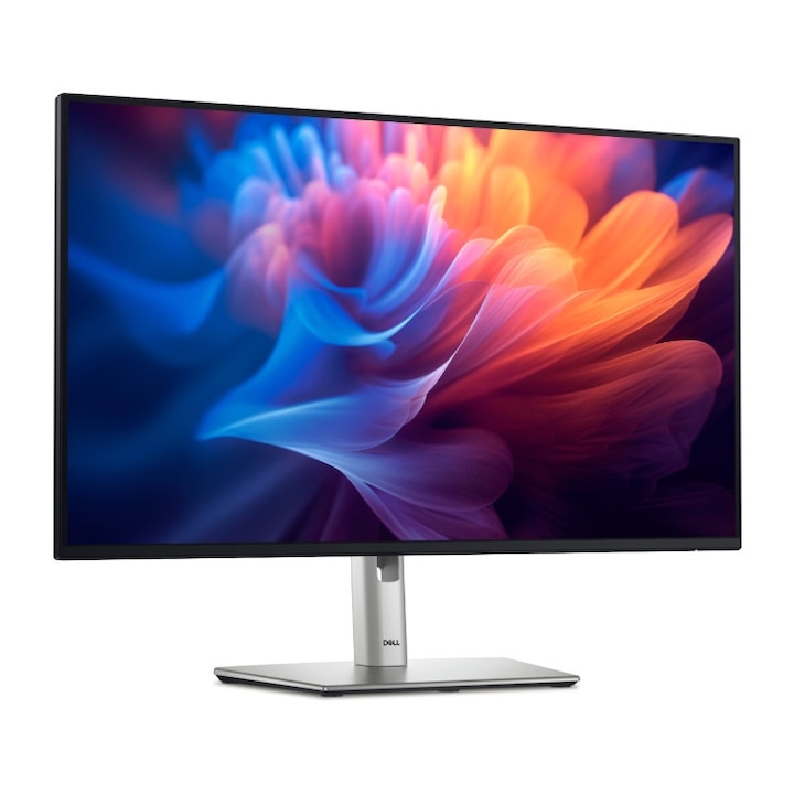 Монитор Dell P2725HE, 27" Full HD LED, IPS Anti-Glare, 5ms, 100 Hz, 1500:1, 300 cd/m2, 1920x1080, 99% sRGB, USB-C Hub, USB 3.2, HDMI, Display Port, RJ45, PD 90W, Height Adjustable, Pivot, Swivel, Tilt, Black P2725HE