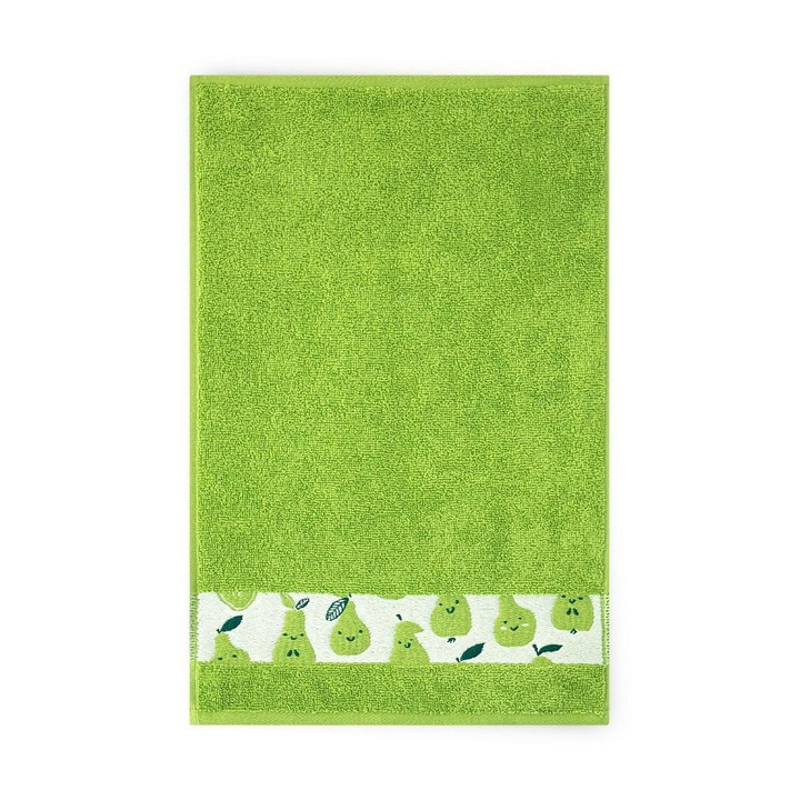 Set 2 prosoape Zwoltex, 100% bumbac, 370g/m2, 70x130cm, verde