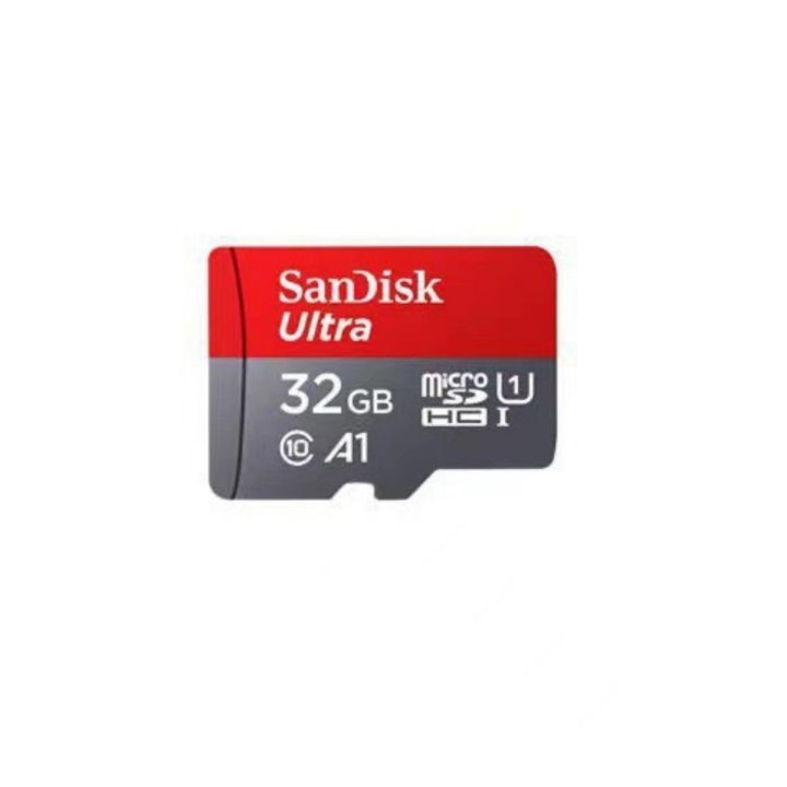 Карта памет, SanDisk, 32GB Ultra microSDHC UHS-I, 120MB/s, C10, U1, Full HD, A1, Micro SD карта, SDSQUA4-032G-GN6MA [Нова версия]