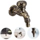 Robinet de perete Chucai, aliaj de zinc, stil retro, bronz, 102x90mm