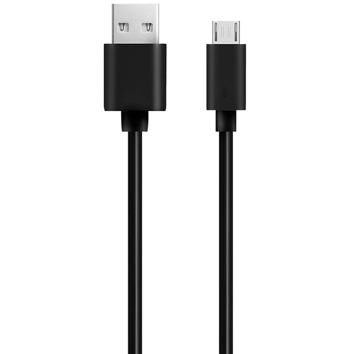 Adat- és töltőkábel DG925UB, USB-A – MicroUSB, 2.1A, 1m, fekete