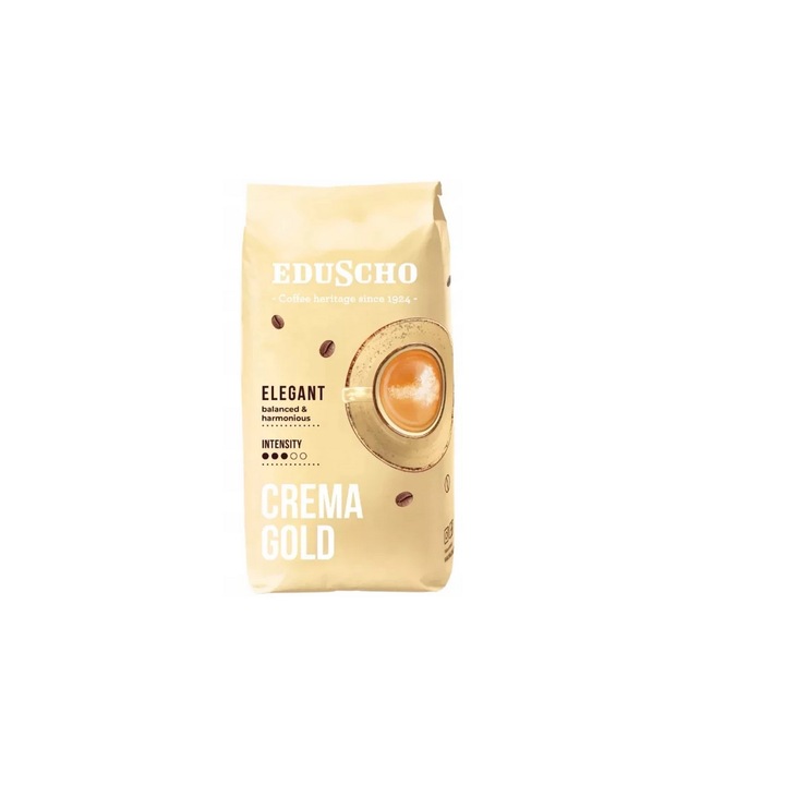 Cafea boabe Eduscho Caffe Crema Gold, 1 kg