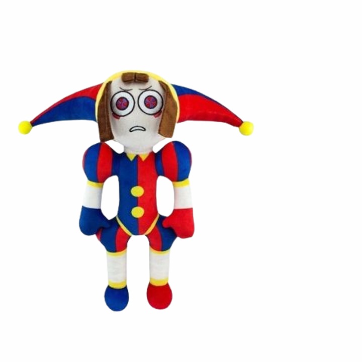 Играчка Клоун 1, The Amazing Digital Circus, Плюшена, 28 см