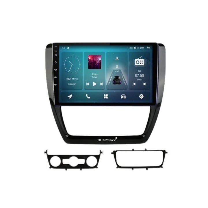 Android навигация 13-32GB вътрешна памет-2GB-rom предназначена за vw Jetta 6 година 2011-2018 функции carplay+android auto+apple screen 10.1 инча