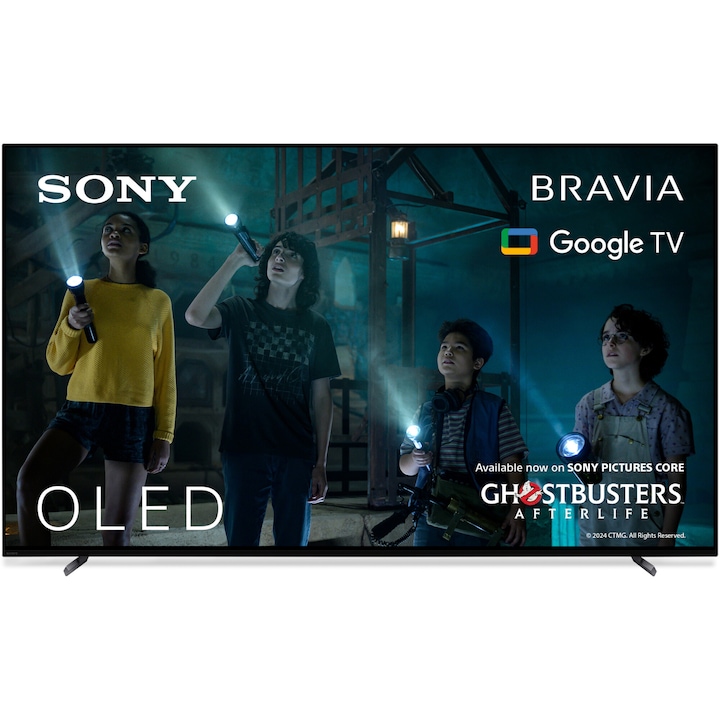 Телевизор Sony BRAVIA OLED 55A80L, 55" (139 см), Smart Google TV, 4K Ultra HD, 100 Hz, Клас G (Модел 2023)