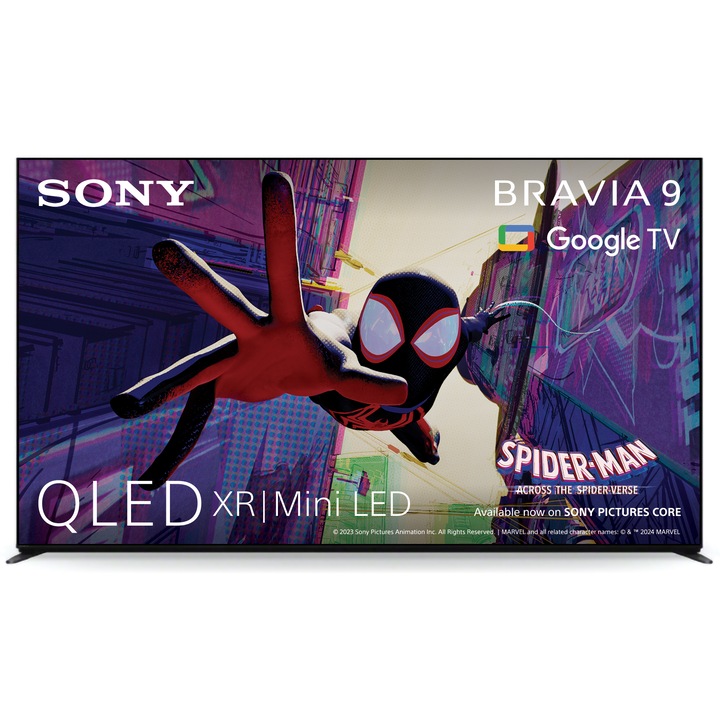 Televizor Sony BRAVIA 9 QLED XR l Mini LED 75XR90, 189 cm, Smart Google TV, 4K Ultra HD, 100 Hz, Clasa D