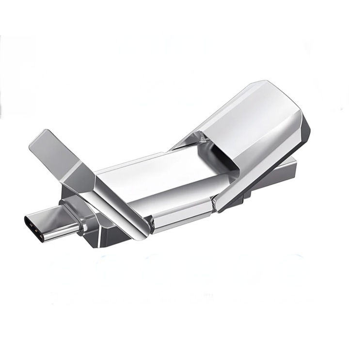 USB памет, 2 TB, 2 в 1 USB и Type-C, Tnagora®, 7 cm