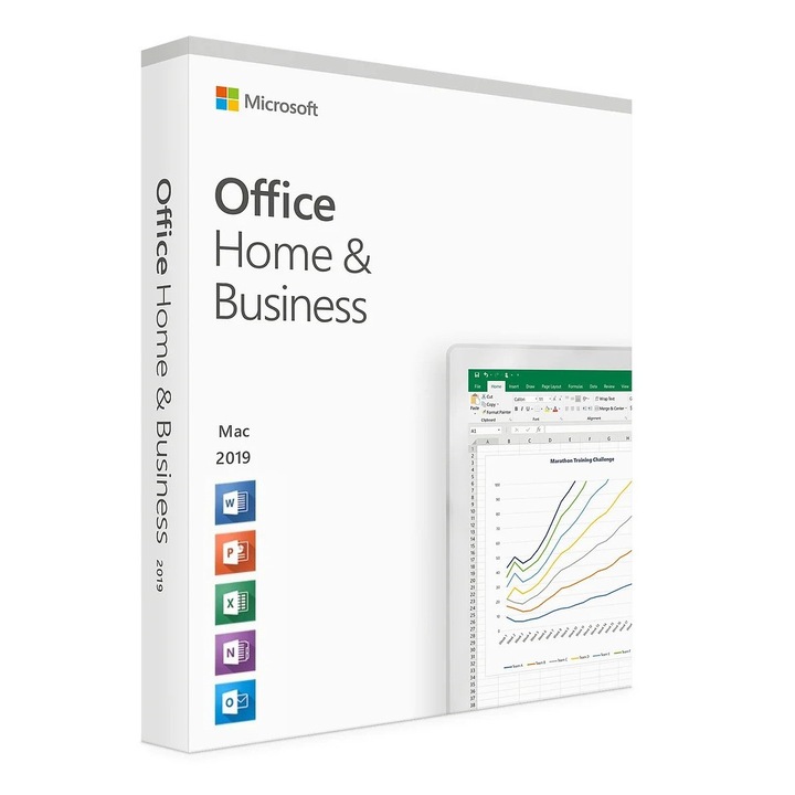 Licenta Microsoft Office Home and Business 2019 MAC – asociere cont Microsoft