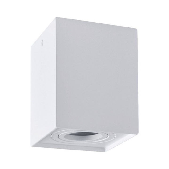 Spot Aplicat Starke Gu10 Max. 1x8w 80x80 Mm, Alb