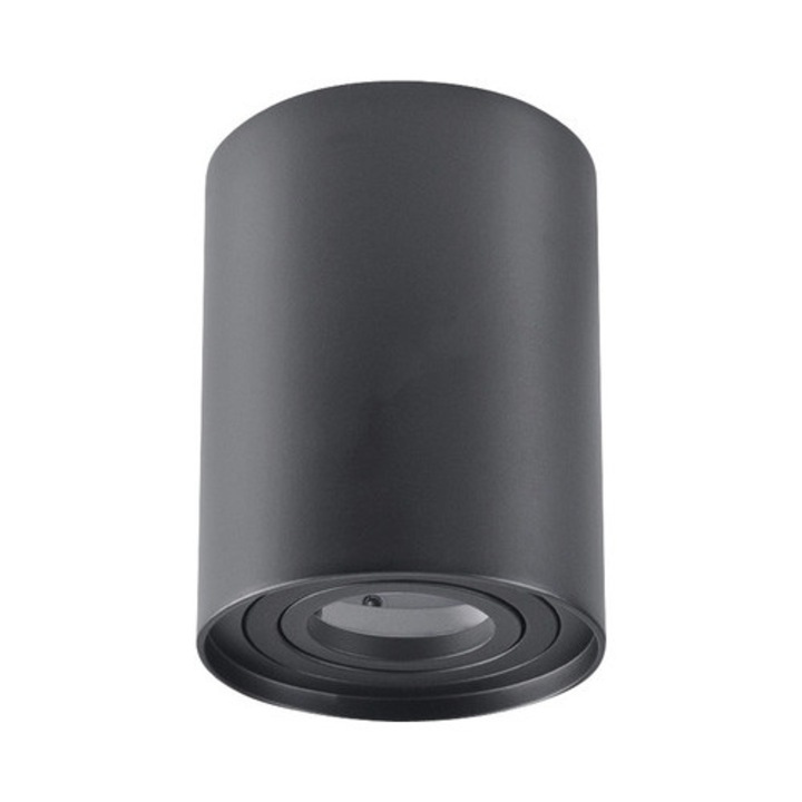 Spot Aplicat Starke Gu10 Max. 1x8w Ø96mm, Negru Mat