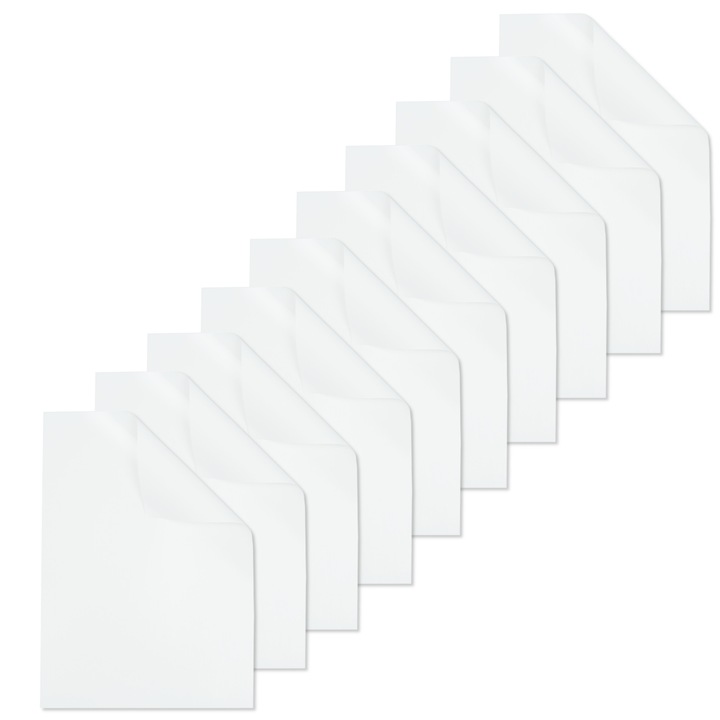 Hartie transfer termic pentru imprimeu pe textile deschise la culoare, A4, 210 x 297 mm, 10 coli/top, Alb