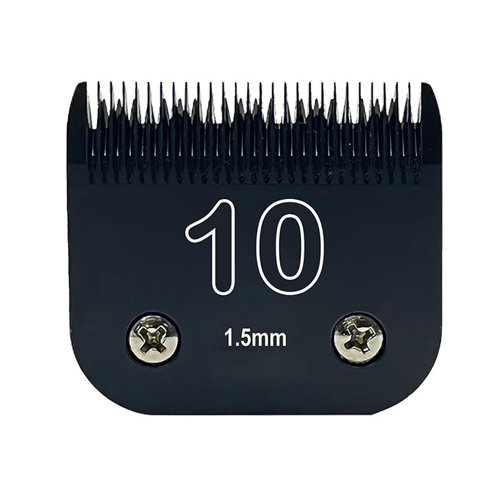 Lama tuns caini Yukaione, compatibila Andis/Oster A5/Wahl, SK2 High Carbon Steel, rezistenta la caldura, 1.5mm