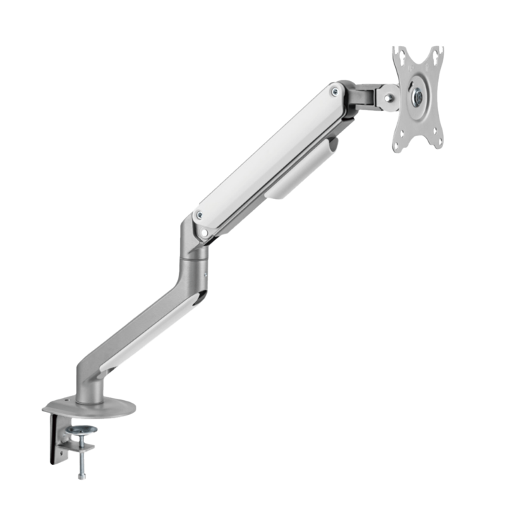 Suport birou 1 monitor Serioux MM63-C012, 17″-32″, 9kg, argintiu