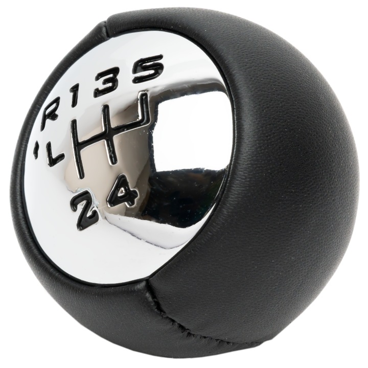 Nuca schimbator de viteze AWParts, crom, pentru Peugeot 307 308 407 5008 3008, 14mm