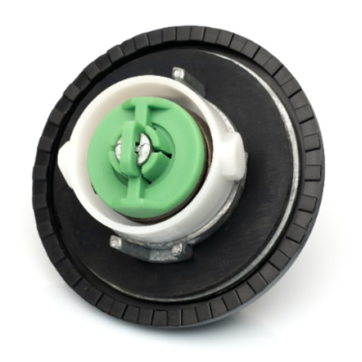 Üzemanyagtartály sapka, Kulccsal, Kompatibilis Fiat Punto I, Punto II, Bravo/Brava, Panda, Marea, Műanyag, Fekete