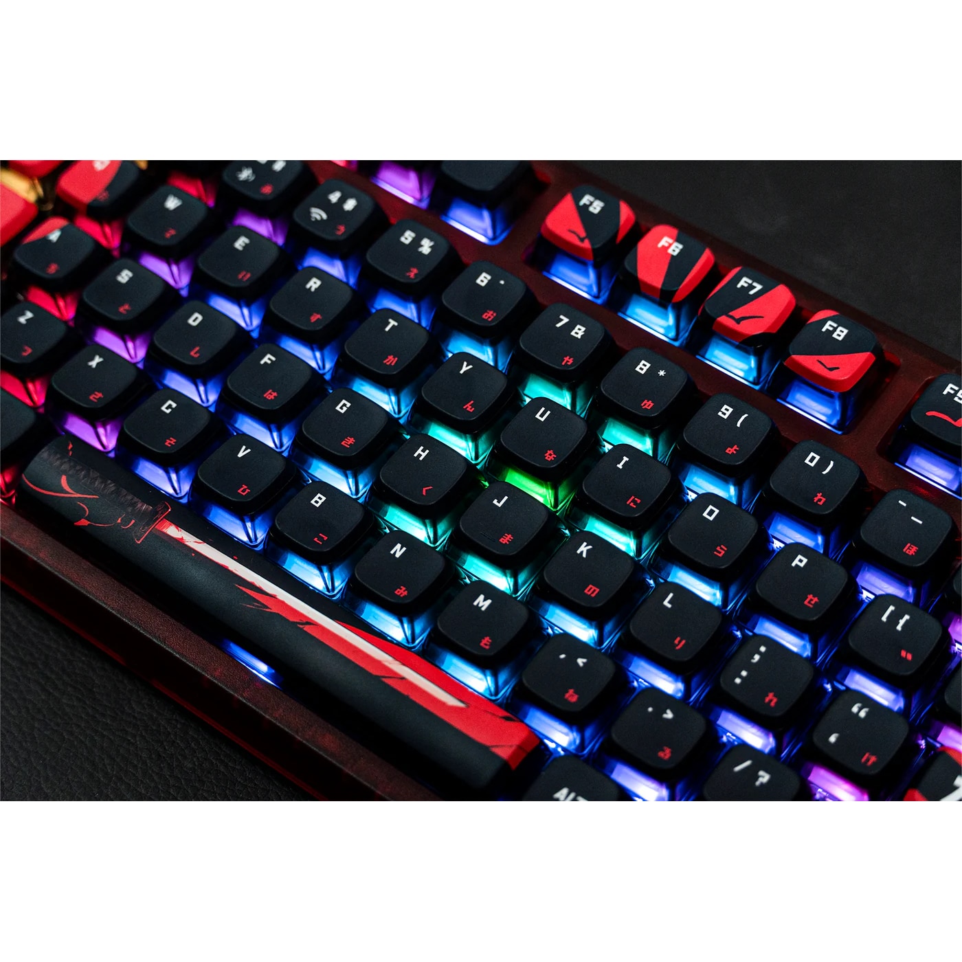 Tastatura mecanica gaming QwertyKey Samurai, Bluetooth, Wireless
