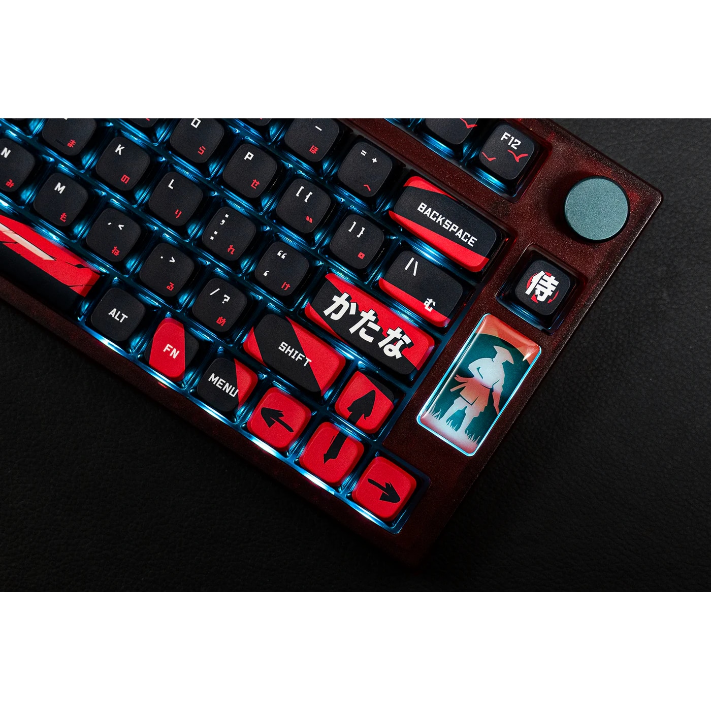Tastatura mecanica gaming QwertyKey Samurai, Bluetooth, Wireless