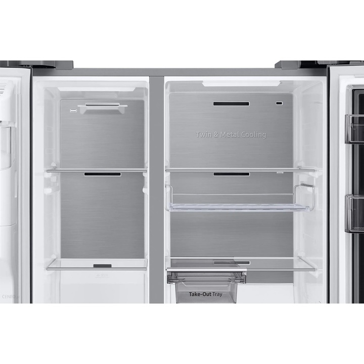 Frigider Samsung RH68DG885DB1EF Side by Side, 627 l, usa Food ShowCase, negru
