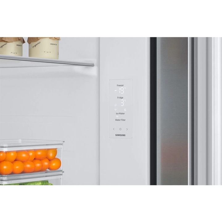 Frigider Samsung RH68DG885DB1EF Side by Side, 627 l, usa Food ShowCase, negru