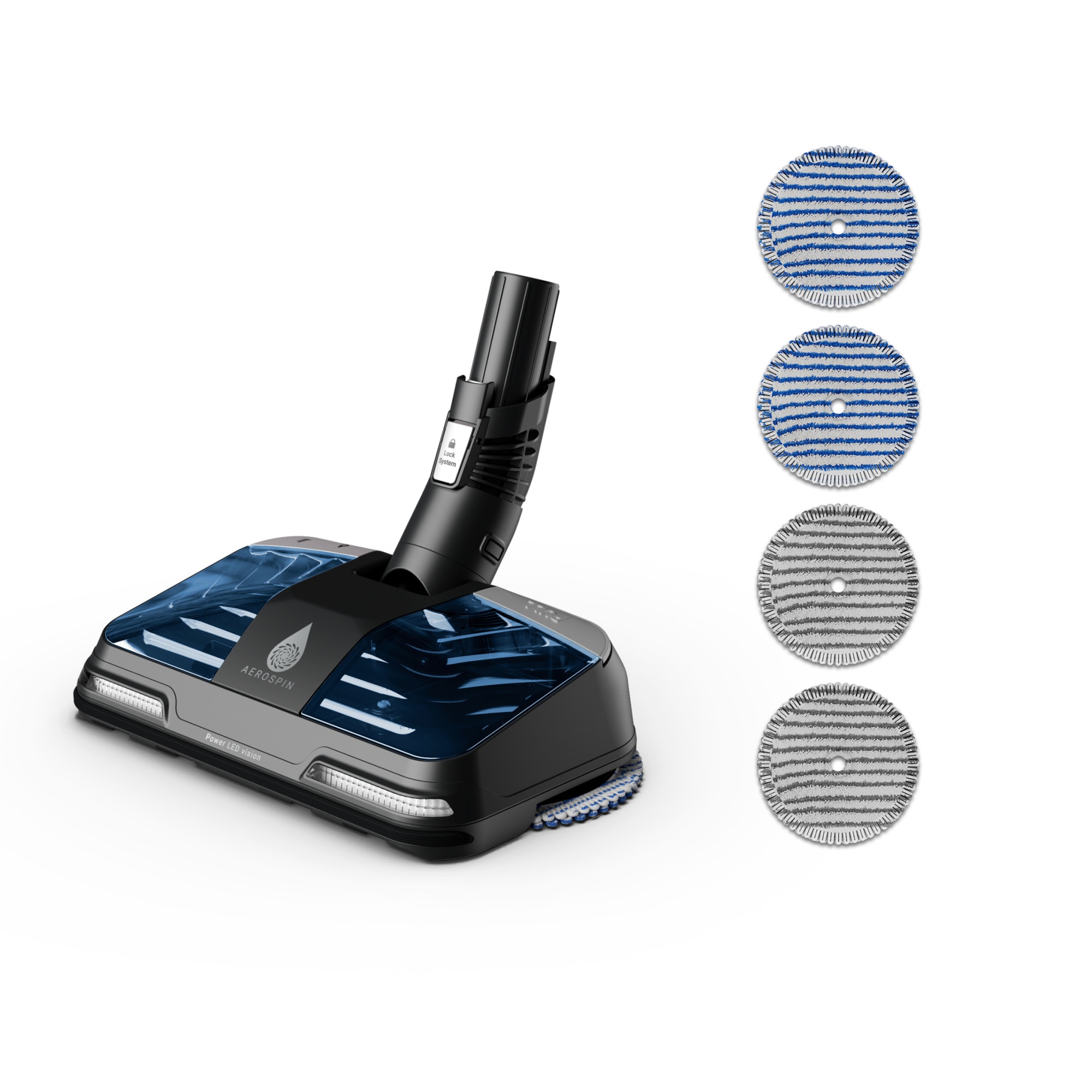 Cap de aspirare activ 2 in 1 Rowenta ZR009C00, aspirare si spalare activa cu apa, pentru aspiratorul Rowenta X-Force 12.60 NEO, 13.60, seriile RH9LCxx, RH9ADxx, RH9A7xx
