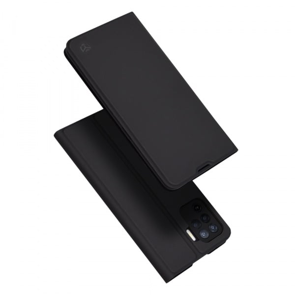 Husa pentru Oppo Reno5 Lite / Oppo A94 4G - Techsuit Magskin Book - Black