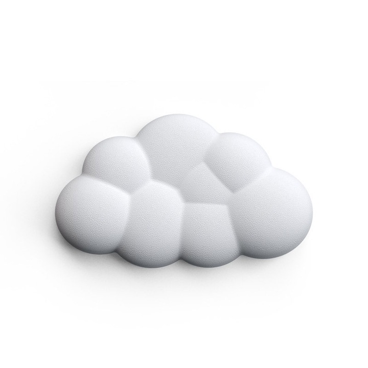Ergonomikus csuklótámasz, Felhő, Fehér