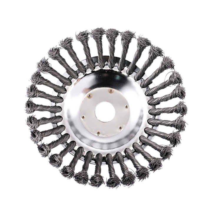 Disc Motocoasa Tip Perie de Sarma, 6", 150 mm, Craft-Tec MX506 – Curatare Eficienta a Pavajelor