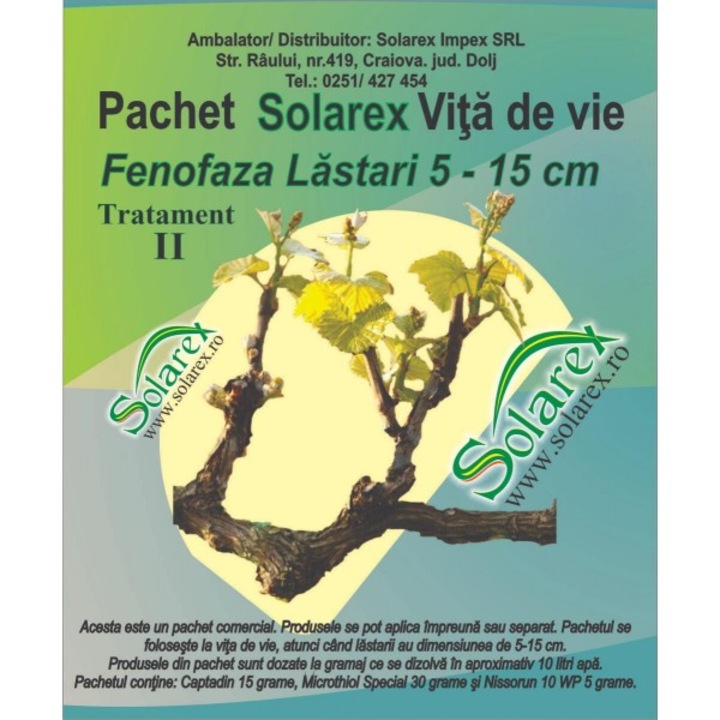 Pachet Tratament II, vita de vie, fenofaza lastar 5- 15 cm, pentru 10 litri de apa