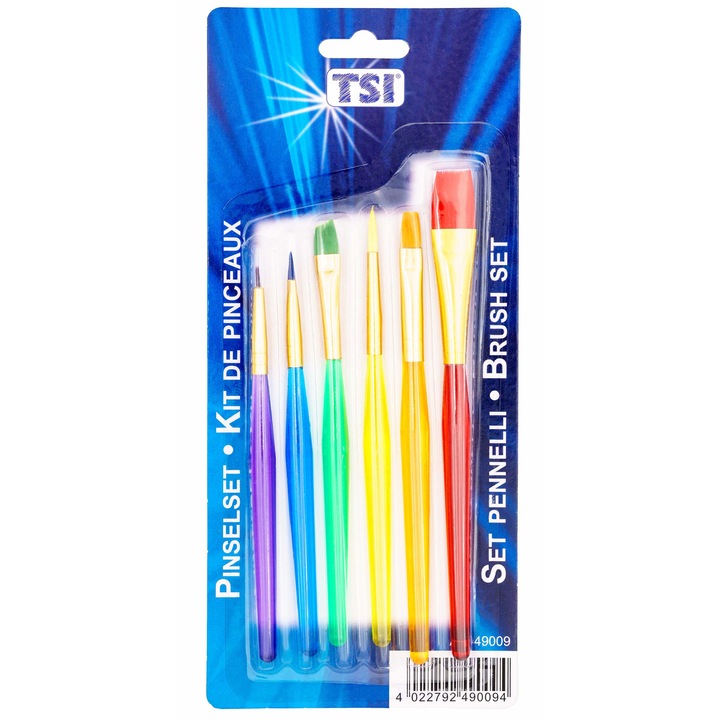 Festőecsetek 6 db/készlet TSI