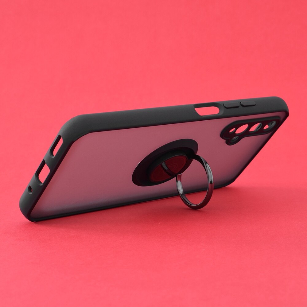 Husa cu bumper compatibila cu Huawei Nova 5T, Negru