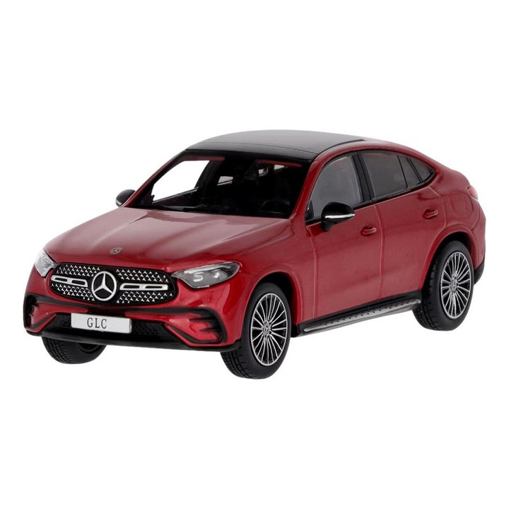 Mercedes GLC Coupe AMG C254 modellautó, piros, 1:43