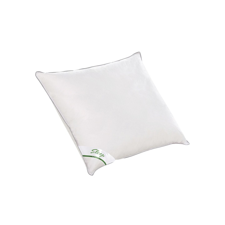 Perna Sleep by Green Future 10% puf gasca 90% pana de gasca, 70x70 cm