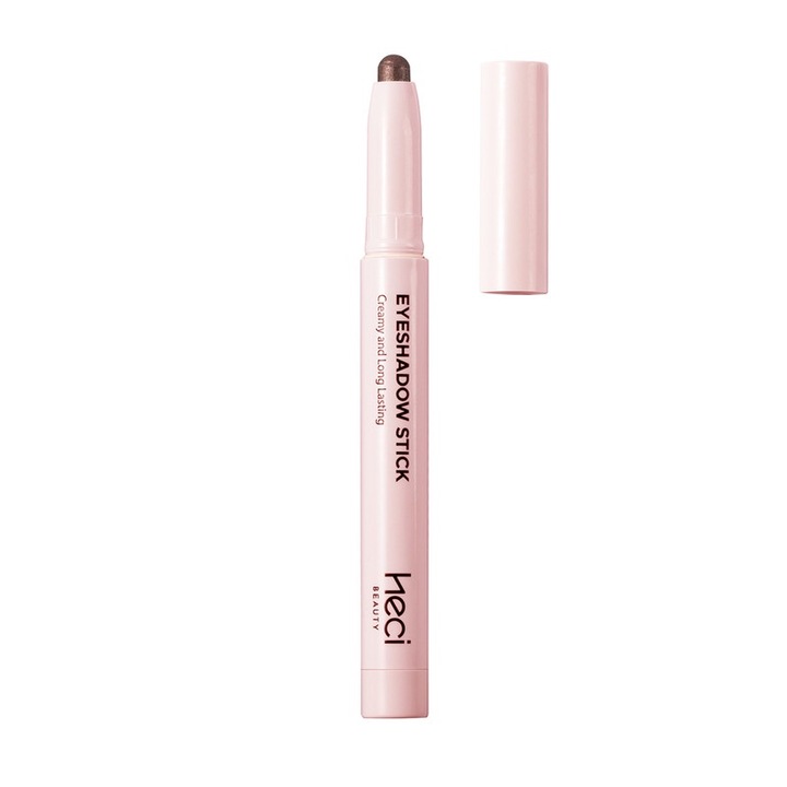 Fard de pleoape stick HECI BEAUTY, rezistent la apa, maro ruginiu, 1.75g