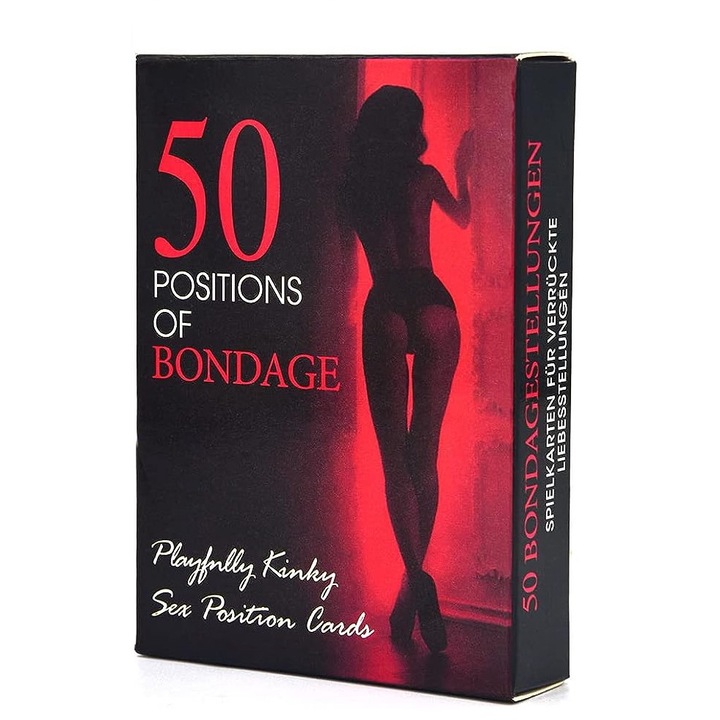 Erotikus játékok készlete, 50 pozíció, ajándék pároknak, tarka