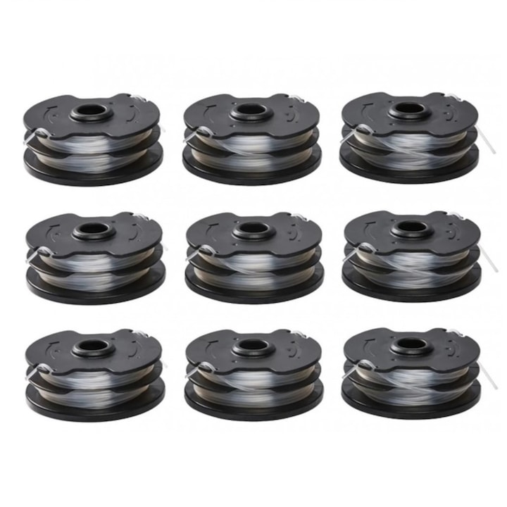 Parkside PRTS 5 A1 TRIO 9 darabos kétszálas damil orsó, pótorsók FloraBest FRT 550 / ParkSide PRT 550 / PRTA 20-Li fűkaszákhoz