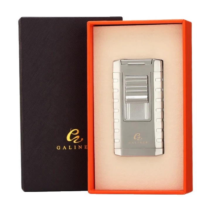 Bricheta multifunctionala, Galiner, cutter si bricheta, metal, multicolor