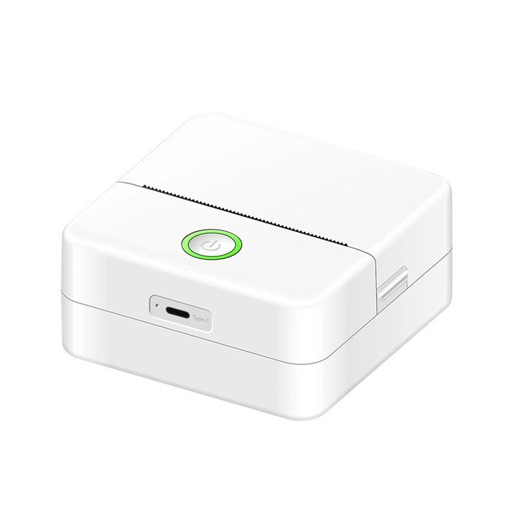 Nyomtató dokumentumokhoz, fényképekhez, weboldalakhoz, barkácsoló emblémákhoz, mesterséges intelligencia rajzokhoz és nyomatokhoz, Bluetooth-kapcsolathoz, nagy felbontású, kompakt és hordozható, hosszú akkumulátor-élettartam
