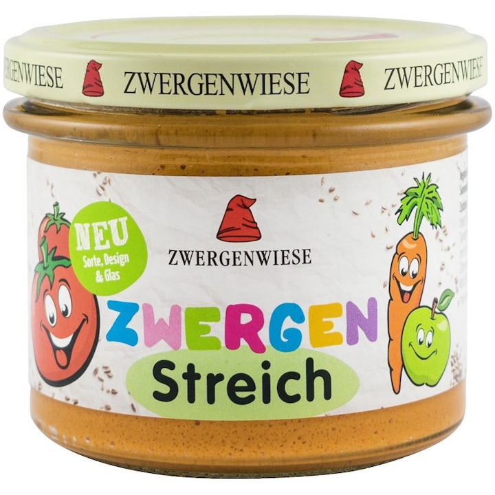 Crema tratinabila bio vegetala pentru copii 180g Zwergenwiese