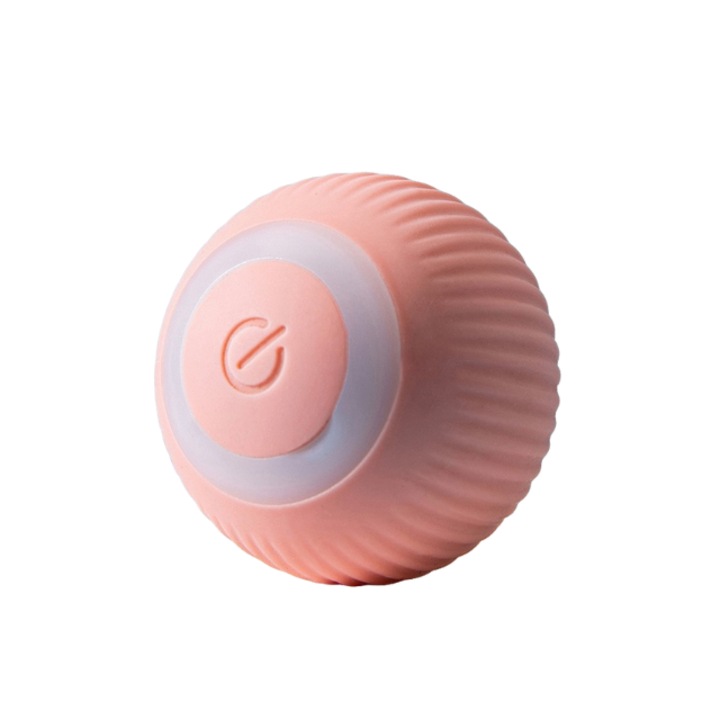 Interaktív labda macskáknak: Újratölthető innováció, 360°-os automatikus forgatás, LED-es világítás és folyamatos szórakozás