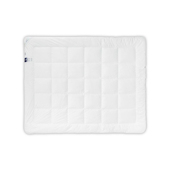 Pilota AMZ, antialergica, 135x200cm, bumbac, caloroczna, alba