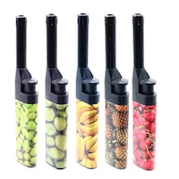 Set 5 bucati, Aprinzator pentru aragaz, cu buton reglare flacara, tip bricheta, 14.5 cm, UA