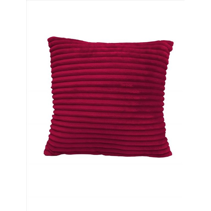 Husa decorativa MATEX Diuna, 40x40cm, rosu