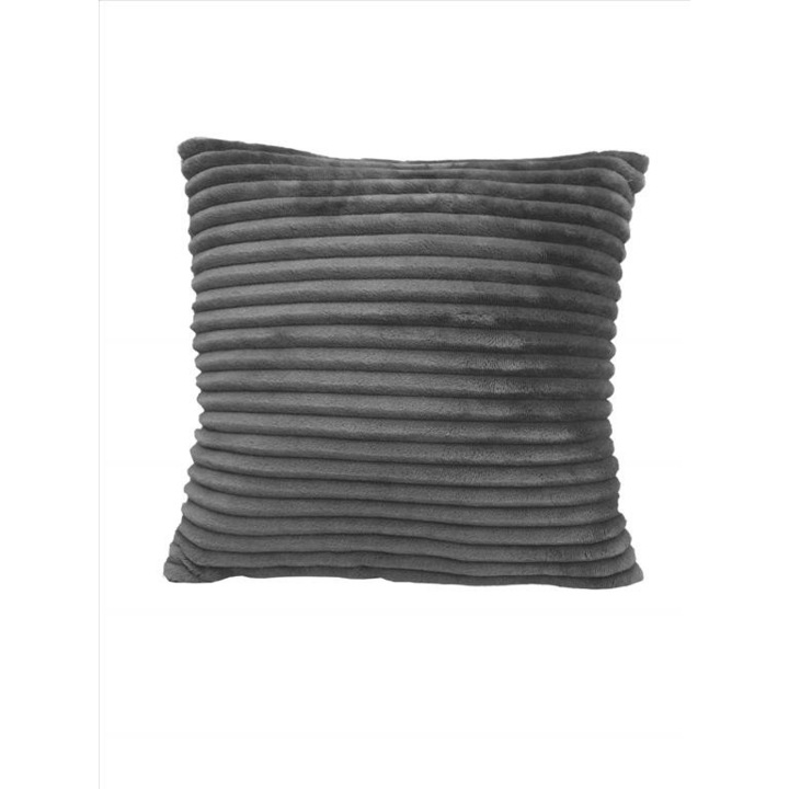 Husa decorativa MATEX Diuna, 40x40 cm, gri