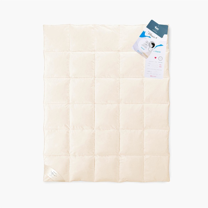 Pilota AMZ, pene de gasca, 135x200cm, roz