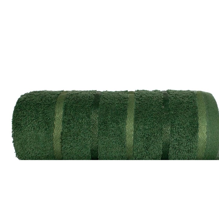Хавлиена кърпа Faro Fresh, 100% памук, 500g/m2, бутилковозелена, 70x140cm