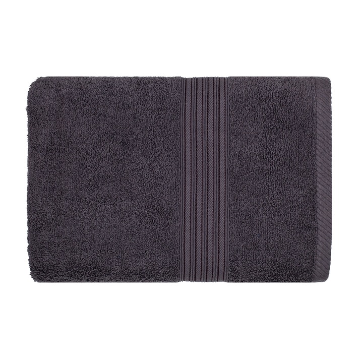 Prosop Faro, 100% bumbac, 70x140cm, 500g/m2, certificat Oeko-Tex, gri