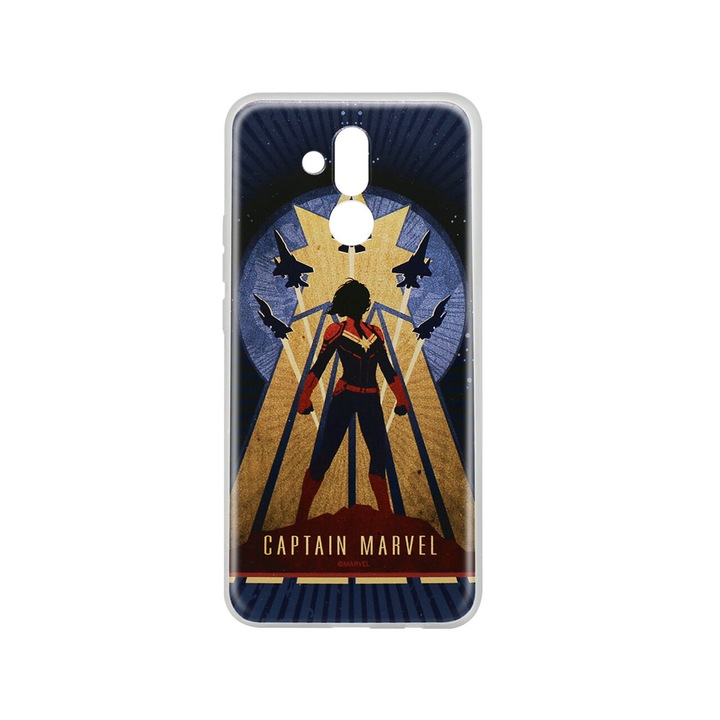 Силиконов калъф Marvel за Huawei Mate 20 Lite, Captain Marvel 002