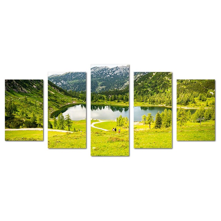 Tablou canvas Intelli®, Decoratiuni moderne pentru Living, Dormitor, Peisaj, M1344, 100x220 cm